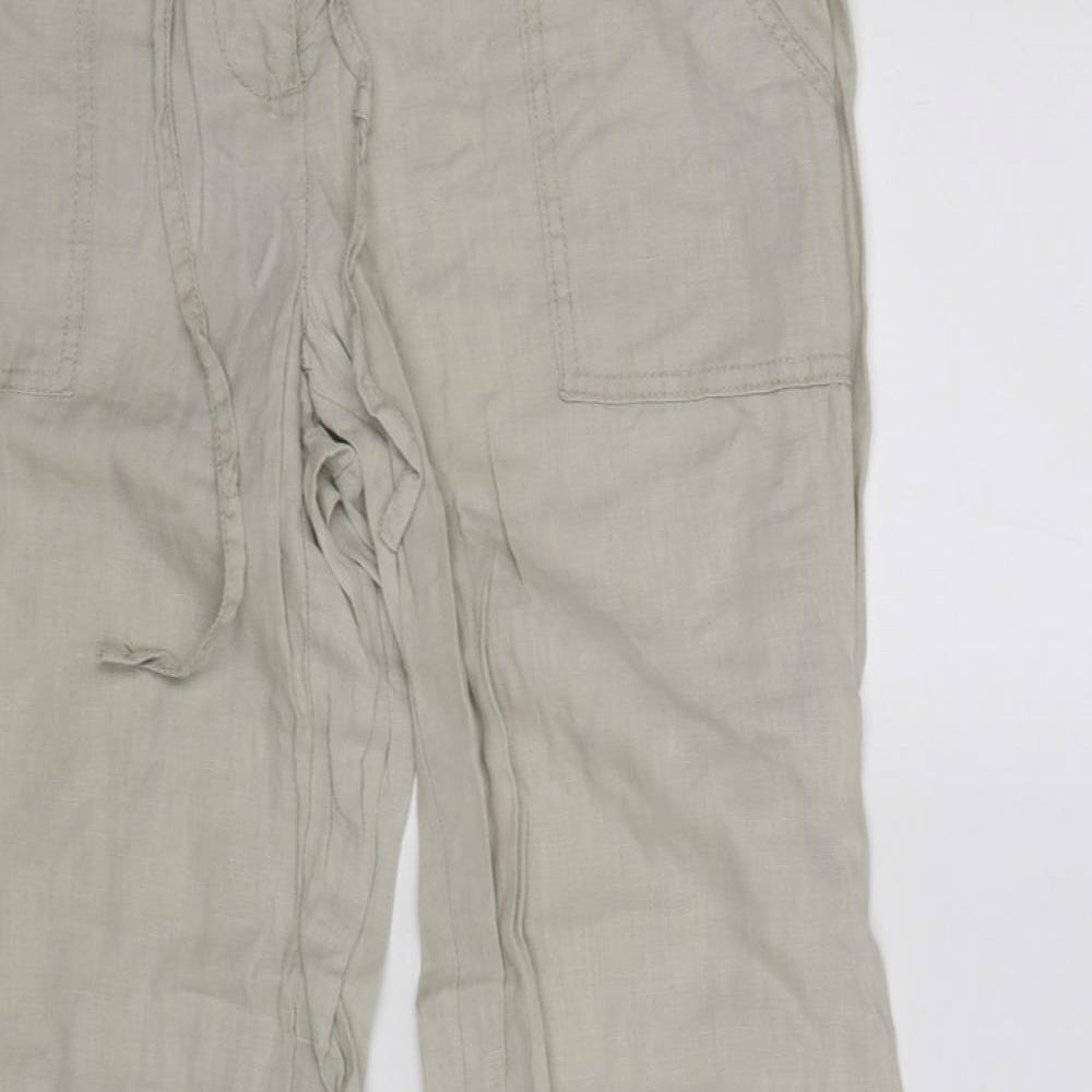 Atmosphere Womens Beige   Trousers  Size 10 L27 in