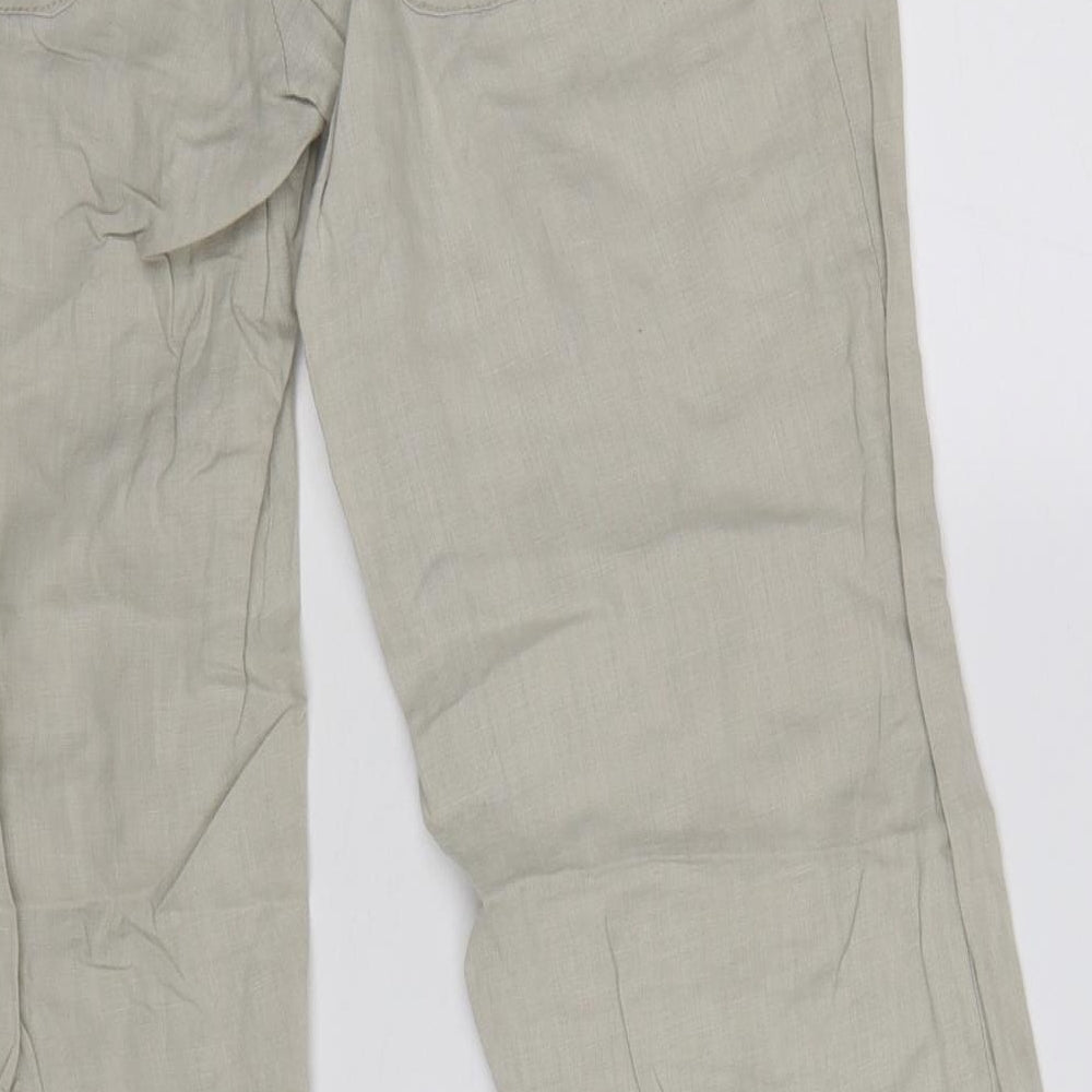 Atmosphere Womens Beige   Trousers  Size 10 L27 in