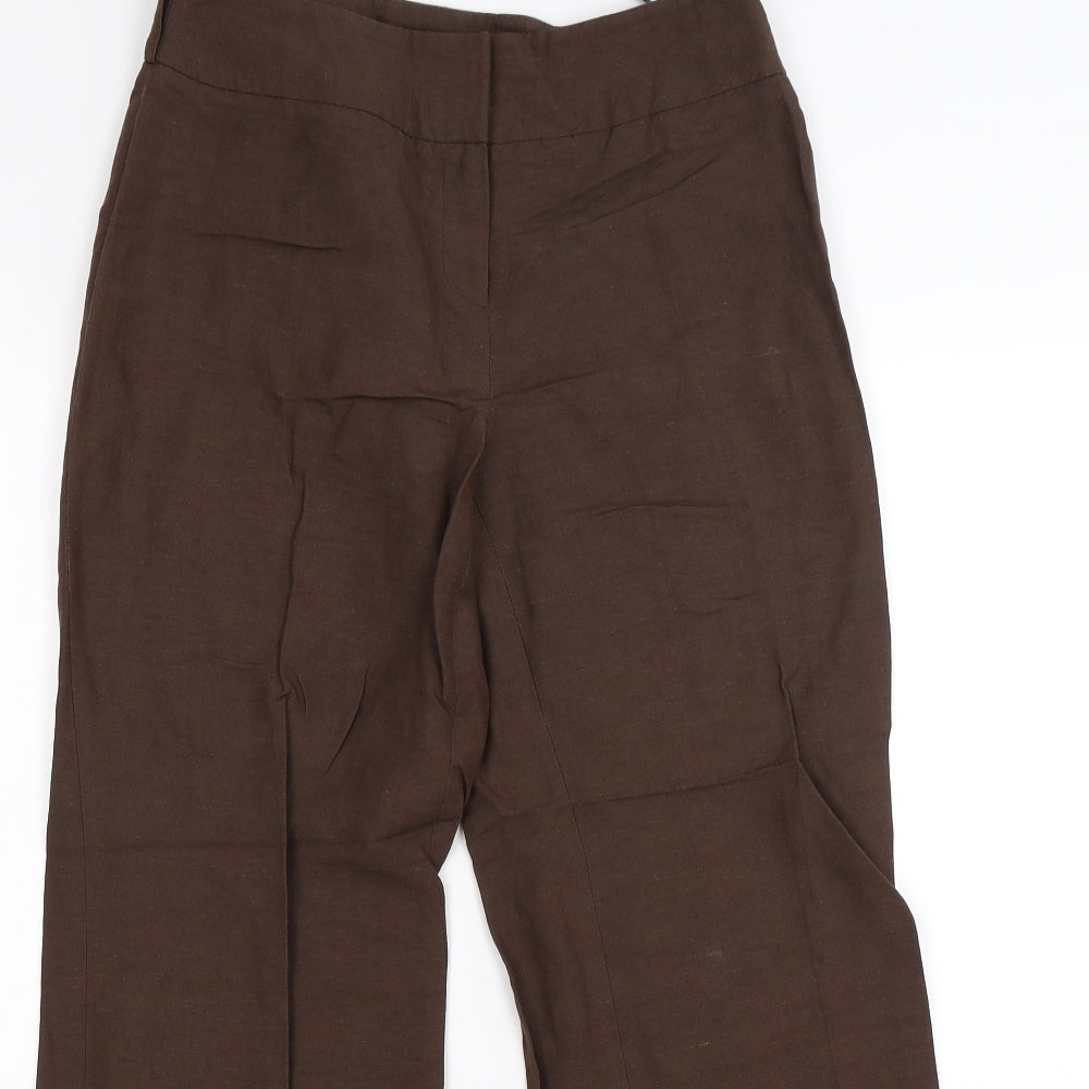 Principles Womens Brown   Trousers  Size 8 L27 in