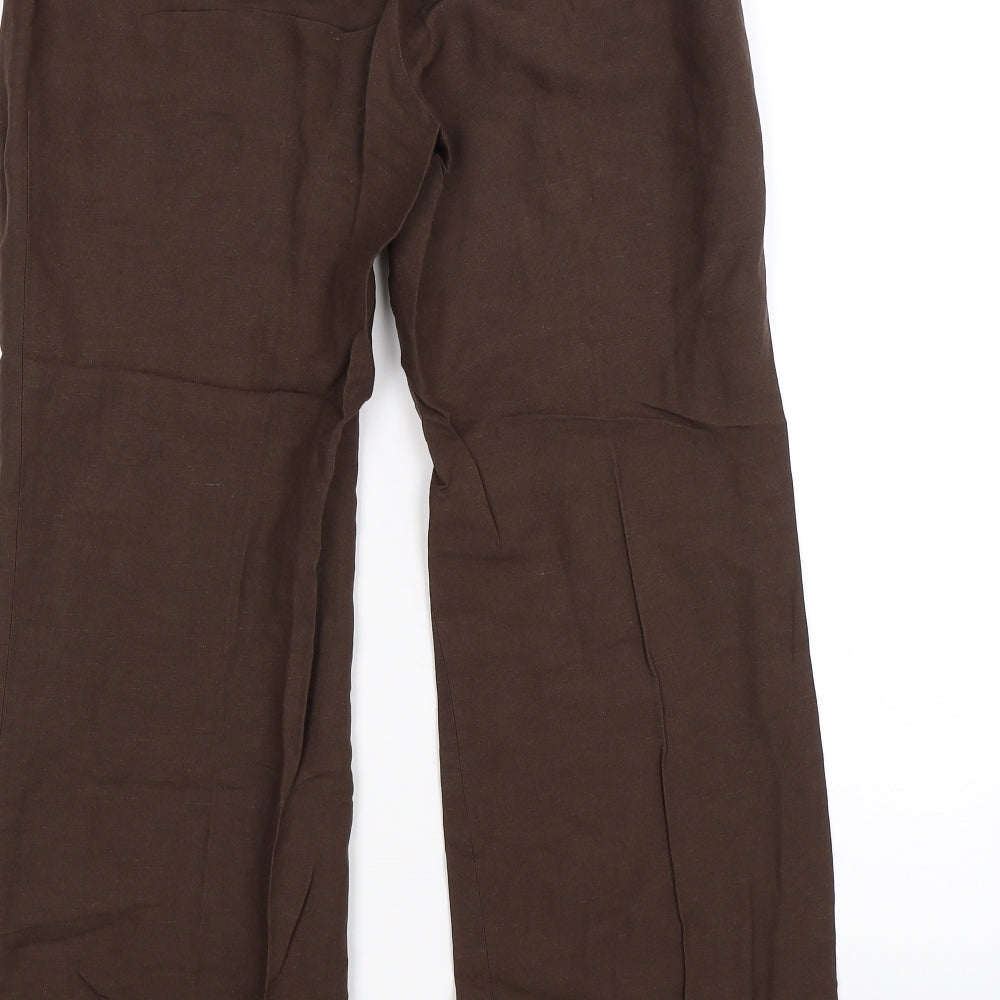 Principles Womens Brown   Trousers  Size 8 L27 in