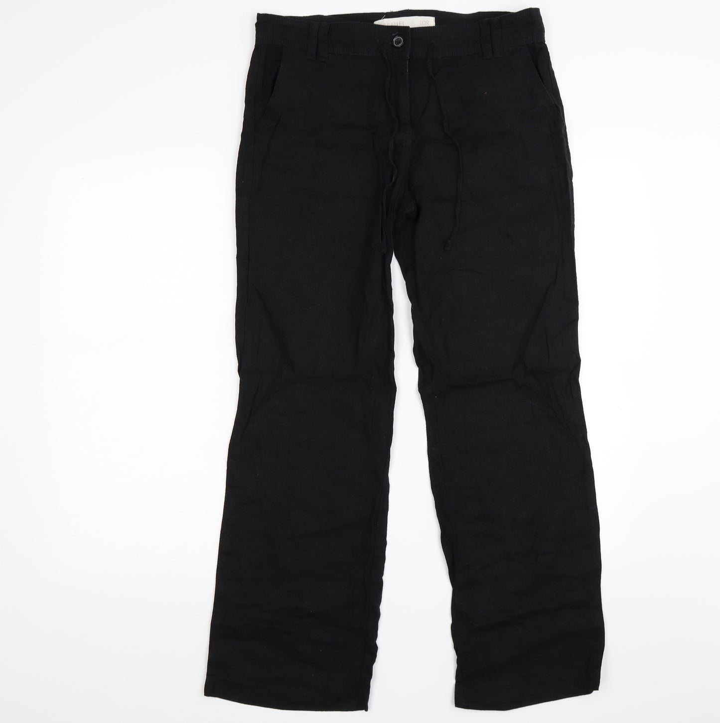 NEXT Womens Black   Trousers  Size 10 L32 in