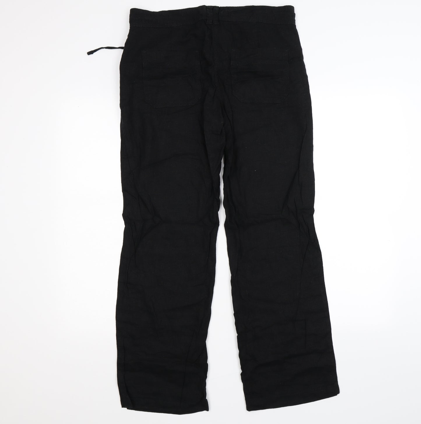 NEXT Womens Black   Trousers  Size 10 L32 in