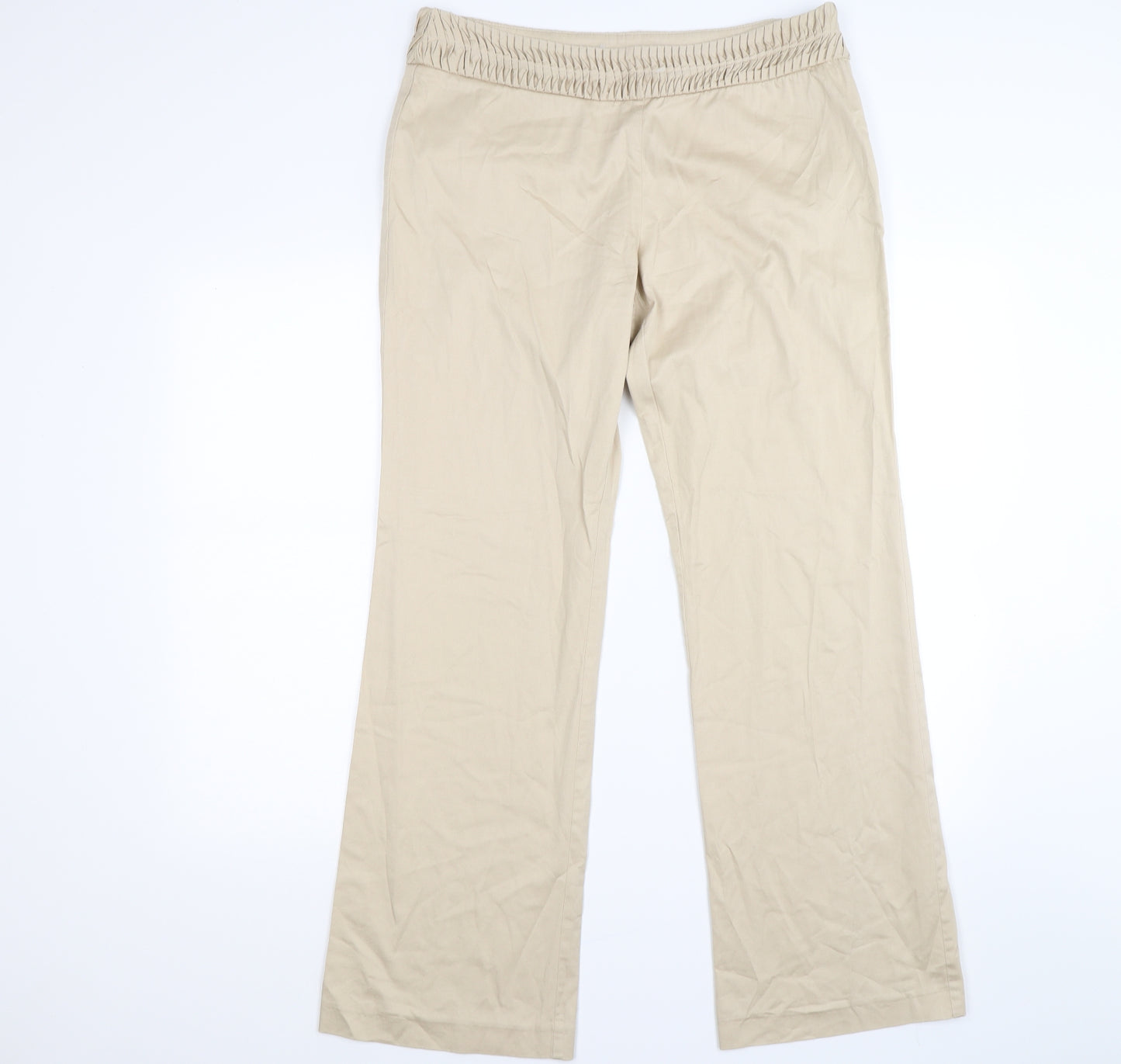 George Womens Beige   Trousers  Size 14 L28 in
