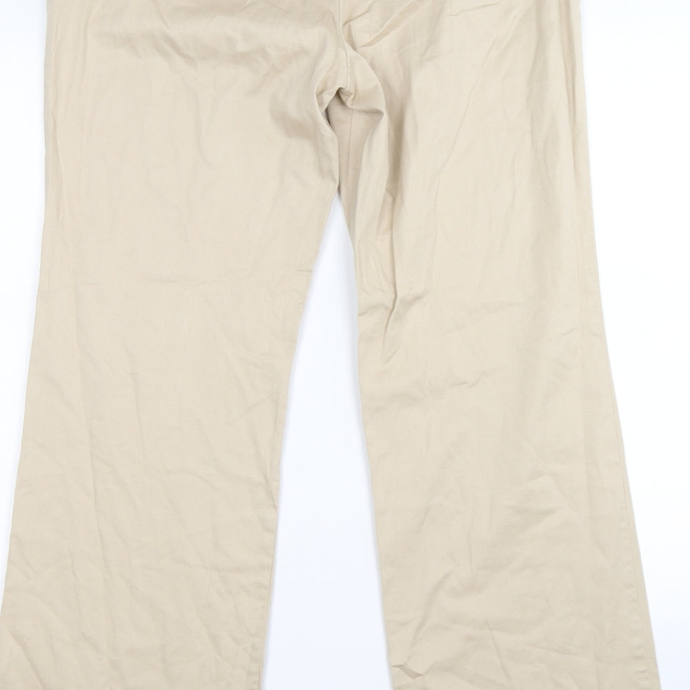 George Womens Beige   Trousers  Size 14 L28 in