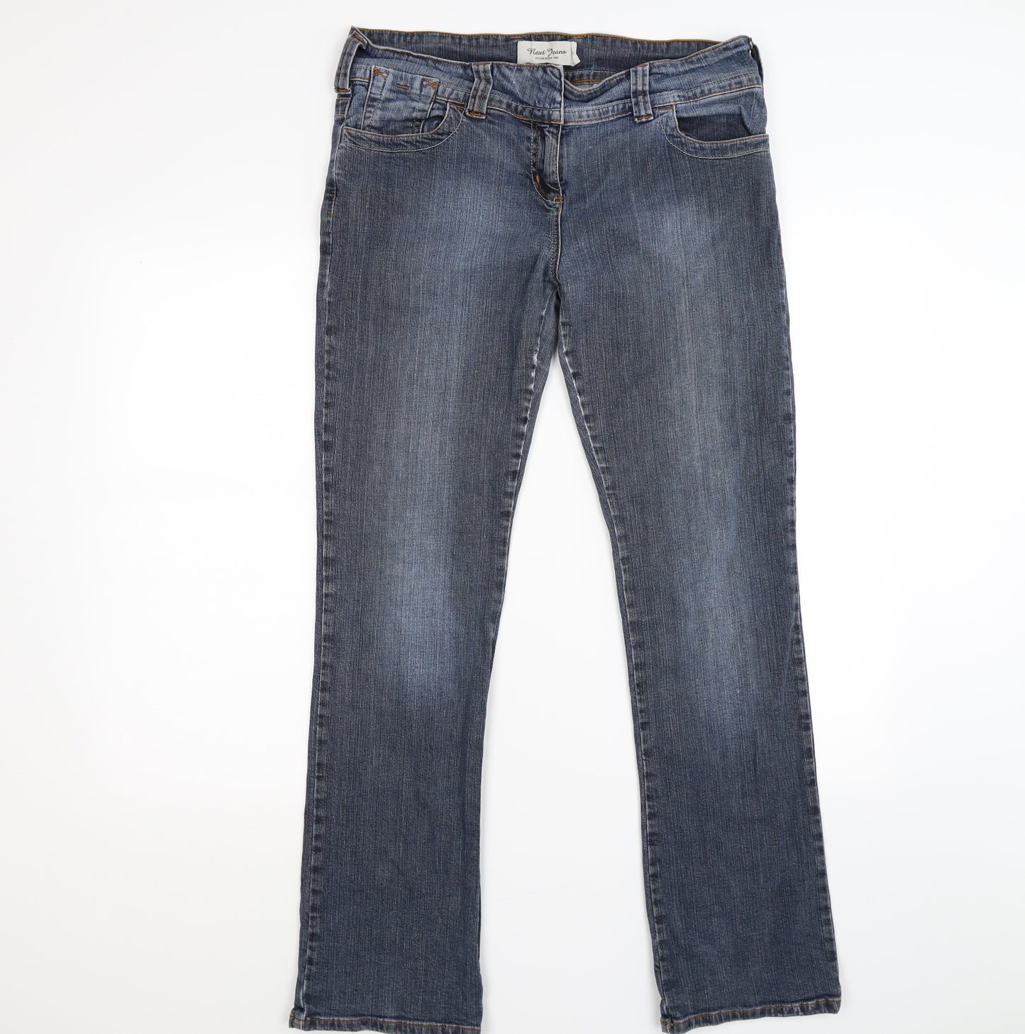 NEXT Womens Blue  Denim Bootcut Jeans Size 14 L30 in