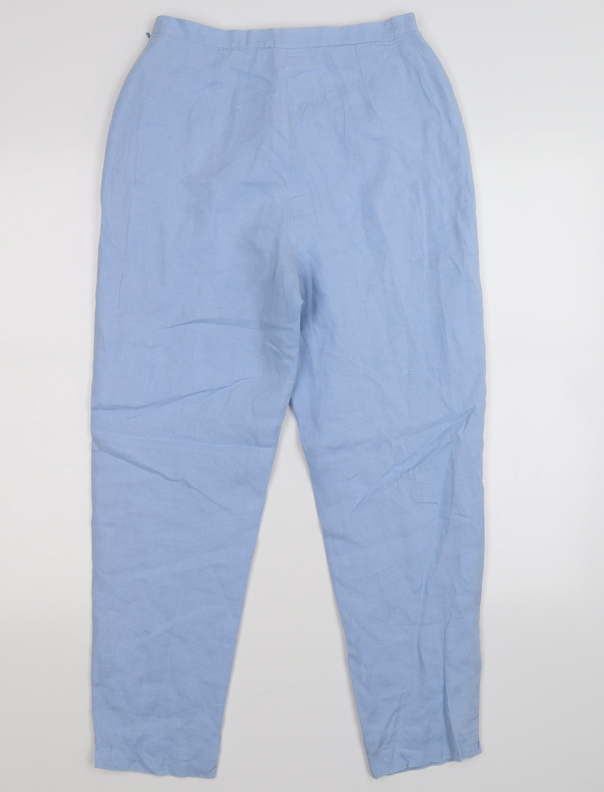 Laura Ashley Womens Blue   Capri Trousers Size 12 L27 in