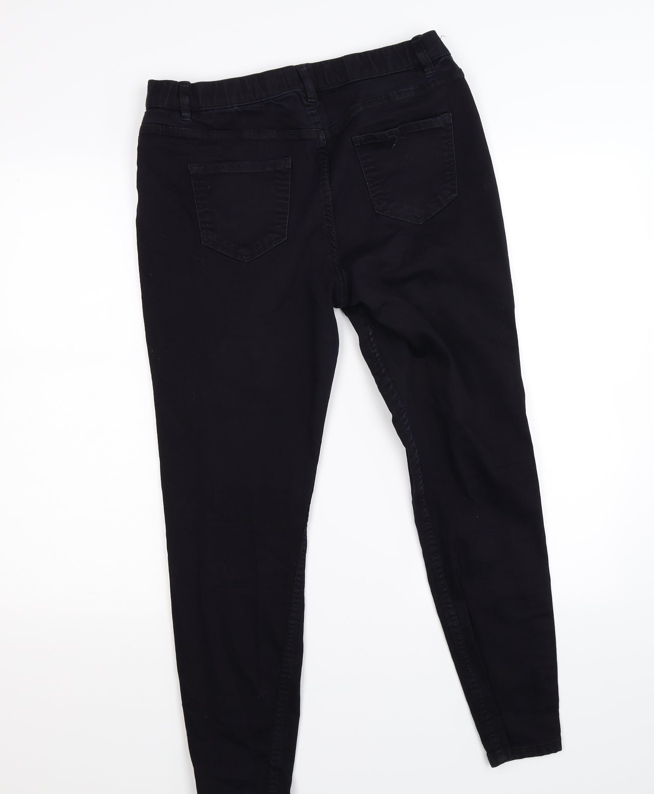 New Look Womens Blue  Denim Jegging Leggings Size 16 L26 in