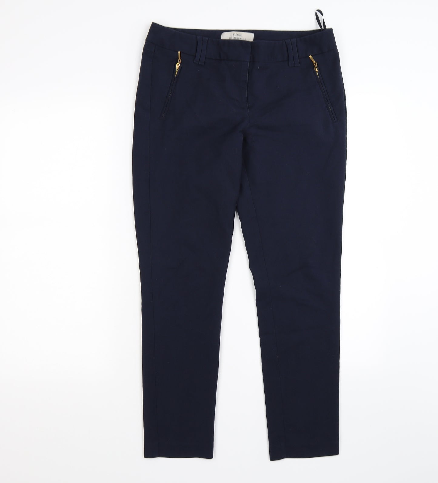 NEXT Womens Blue   Capri Trousers Size 10 L26 in