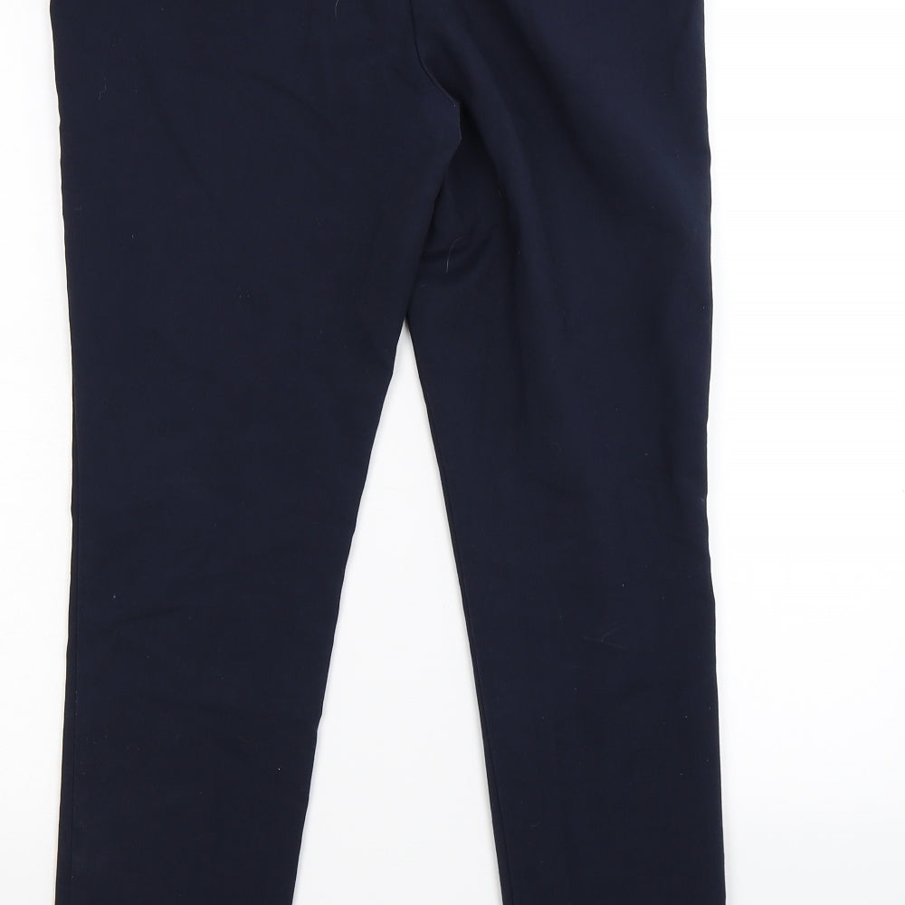 NEXT Womens Blue   Capri Trousers Size 10 L26 in
