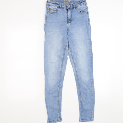 denim co Womens Blue  Denim Skinny Jeans Size 10 L26 in