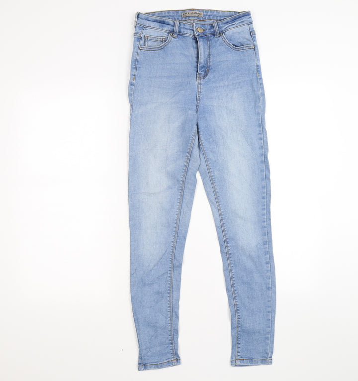 denim co Womens Blue  Denim Skinny Jeans Size 10 L26 in
