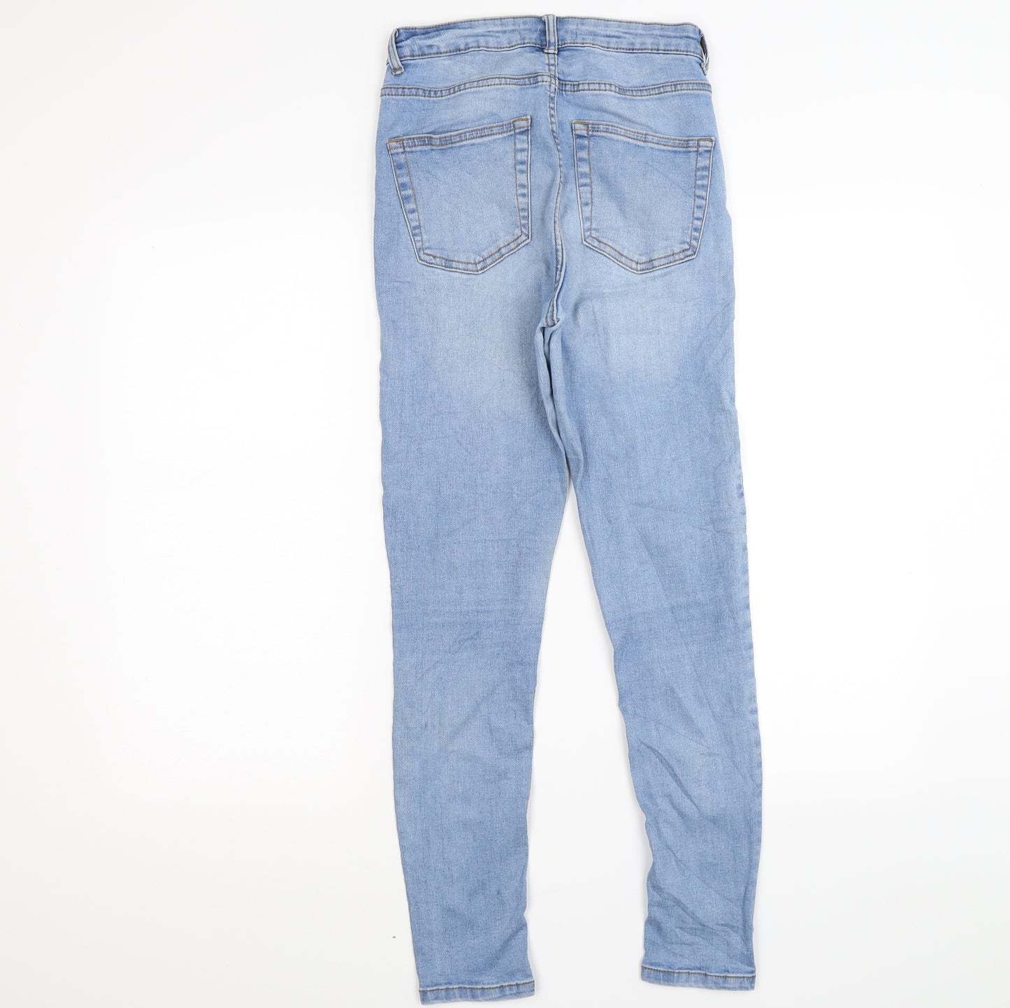 denim co Womens Blue  Denim Skinny Jeans Size 10 L26 in