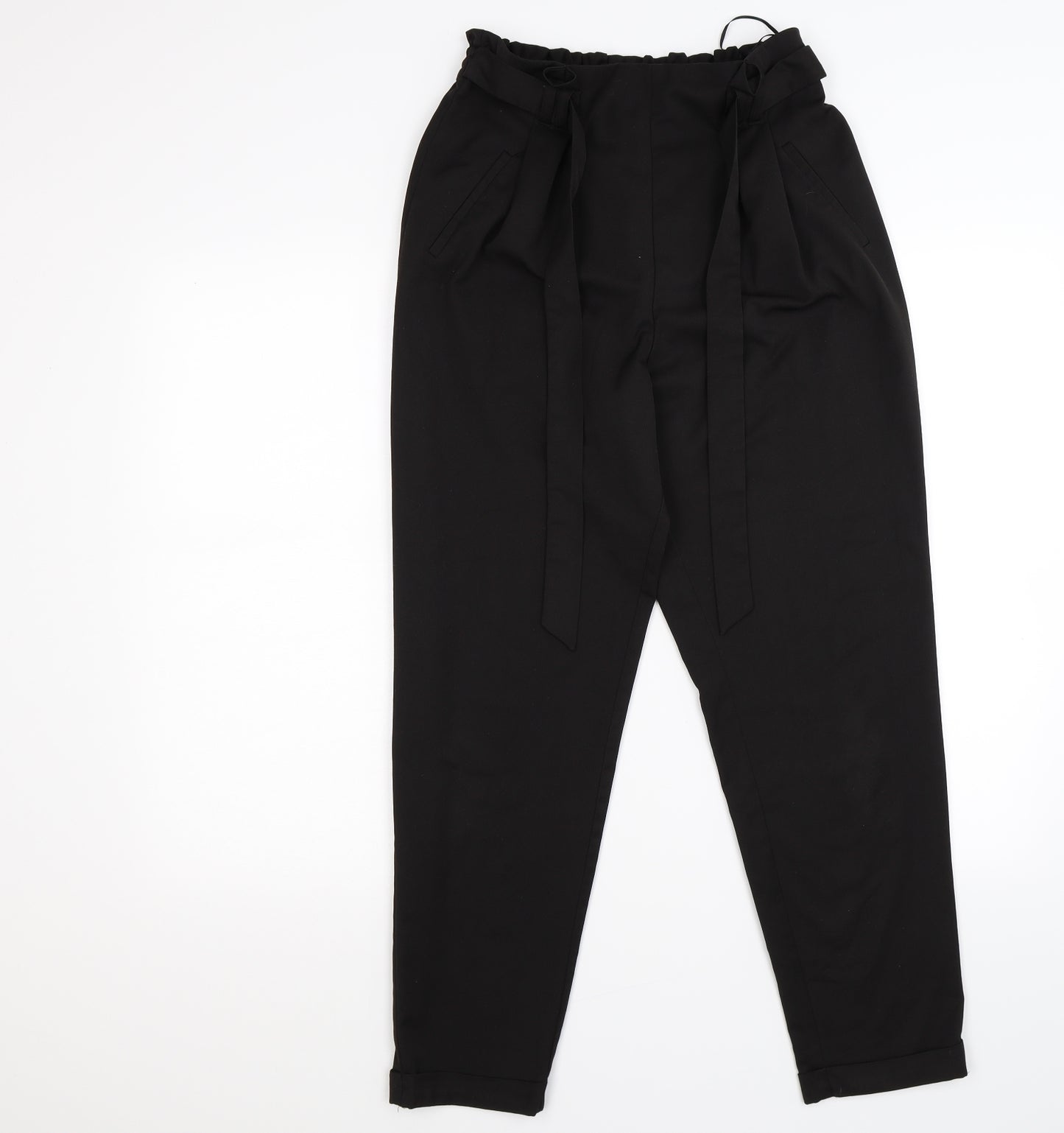 Primark Womens Black   Bloomer Trousers Size 10 L26 in