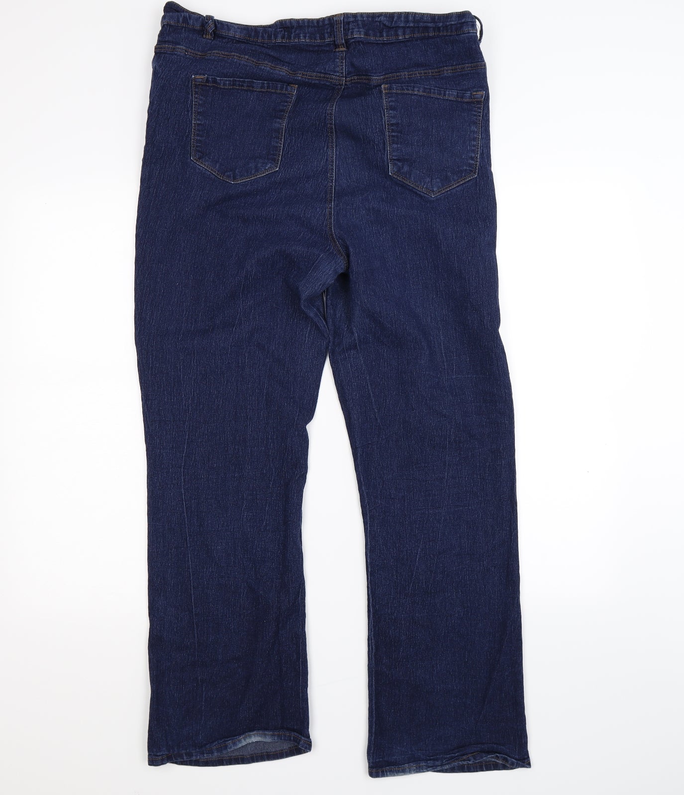 New Look Womens Blue  Denim Straight Jeans Size 20 L27 in - Inspire