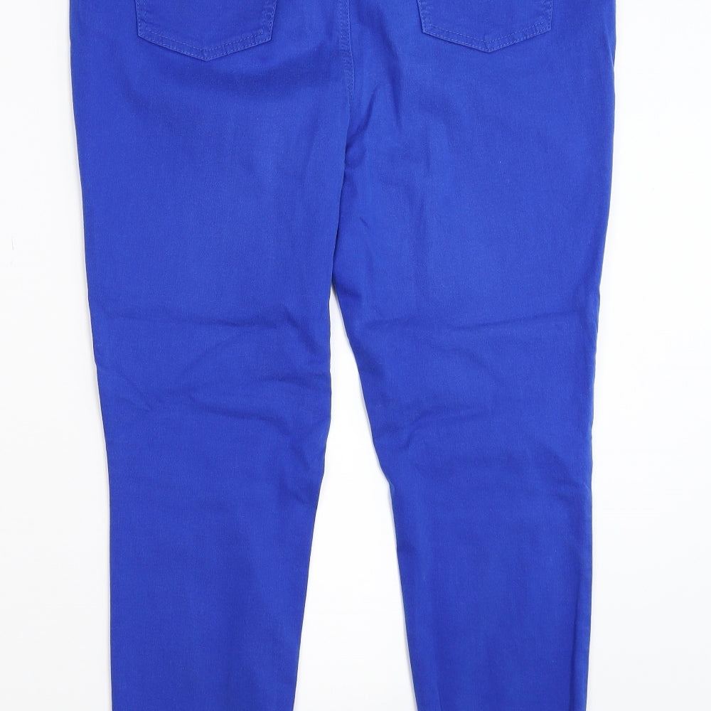 TU Womens Blue  Denim Skinny Jeans Size 16 L26 in