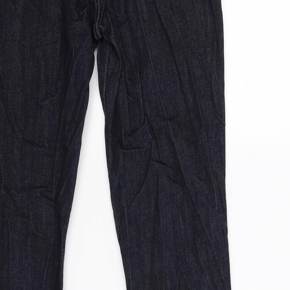 NEXT Womens Blue  Denim Bootcut Jeans Size 16 L32 in