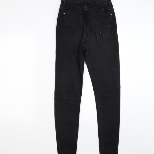 Select Womens Black  Denim Skinny Jeans Size 12 L27 in