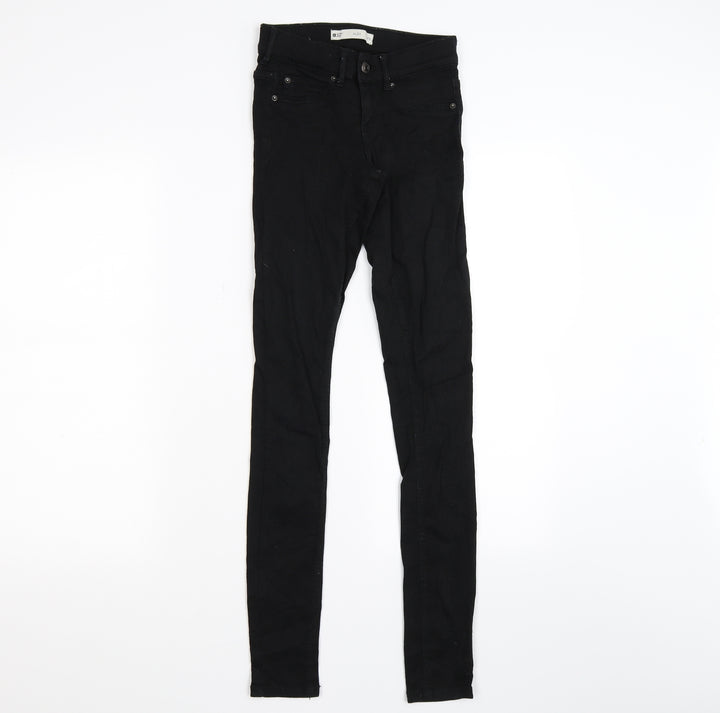 tricot Womens Black Denim Skinny Jeans Size XS L28 in