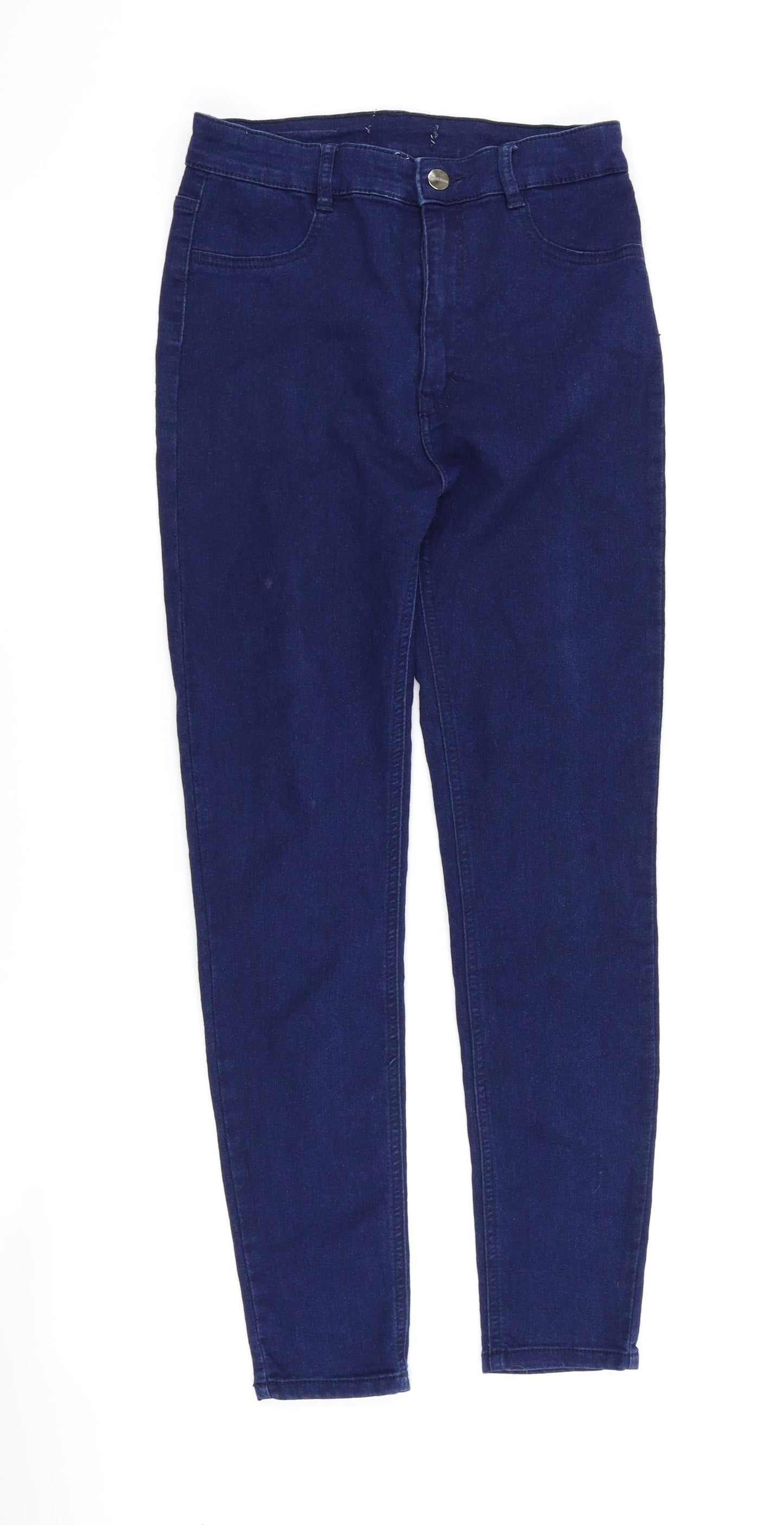 Pull&Bear Womens Blue  Denim Skinny Jeans Size 26 in L27 in