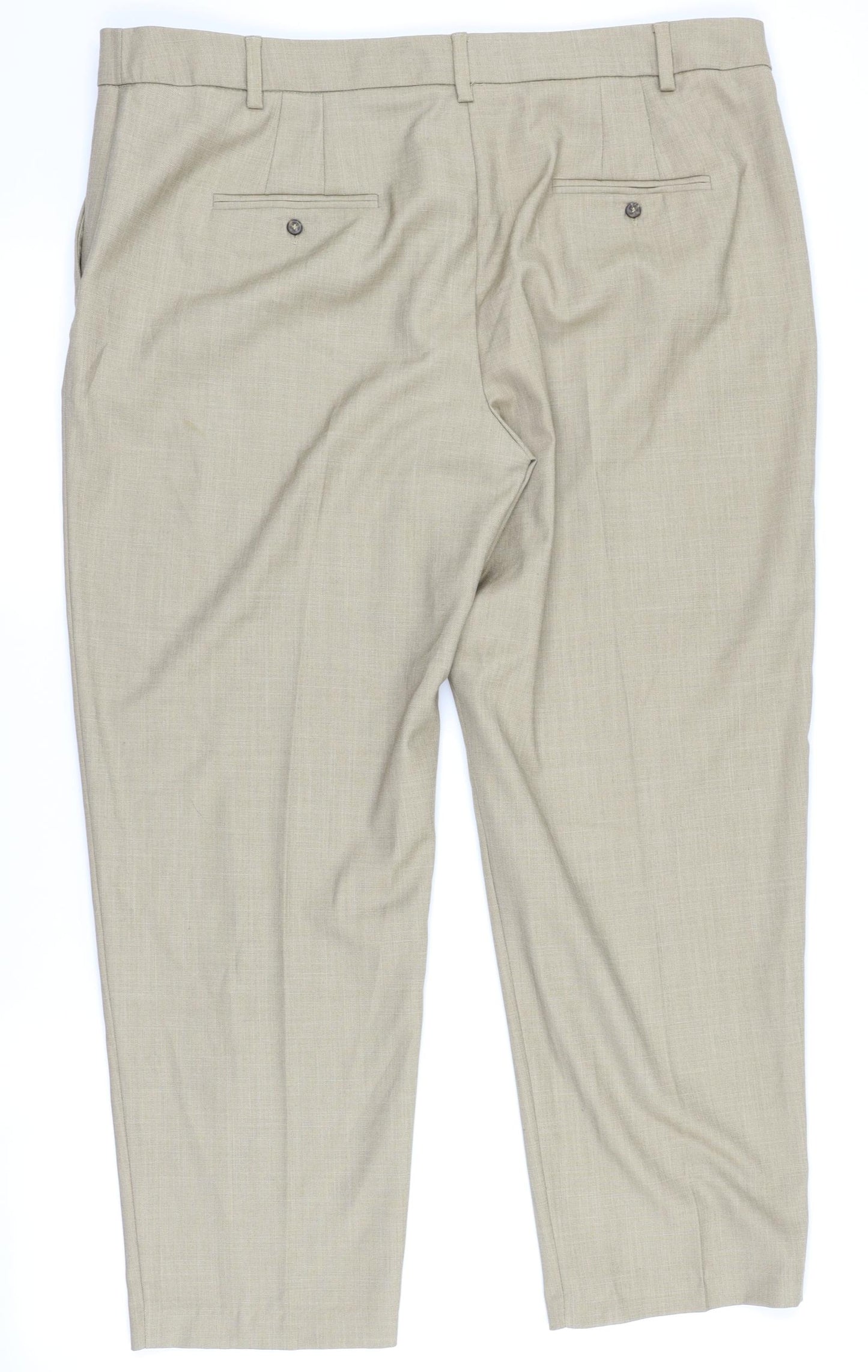 Marks and Spencer Womens Brown   Trousers  Size 18 L26 in
