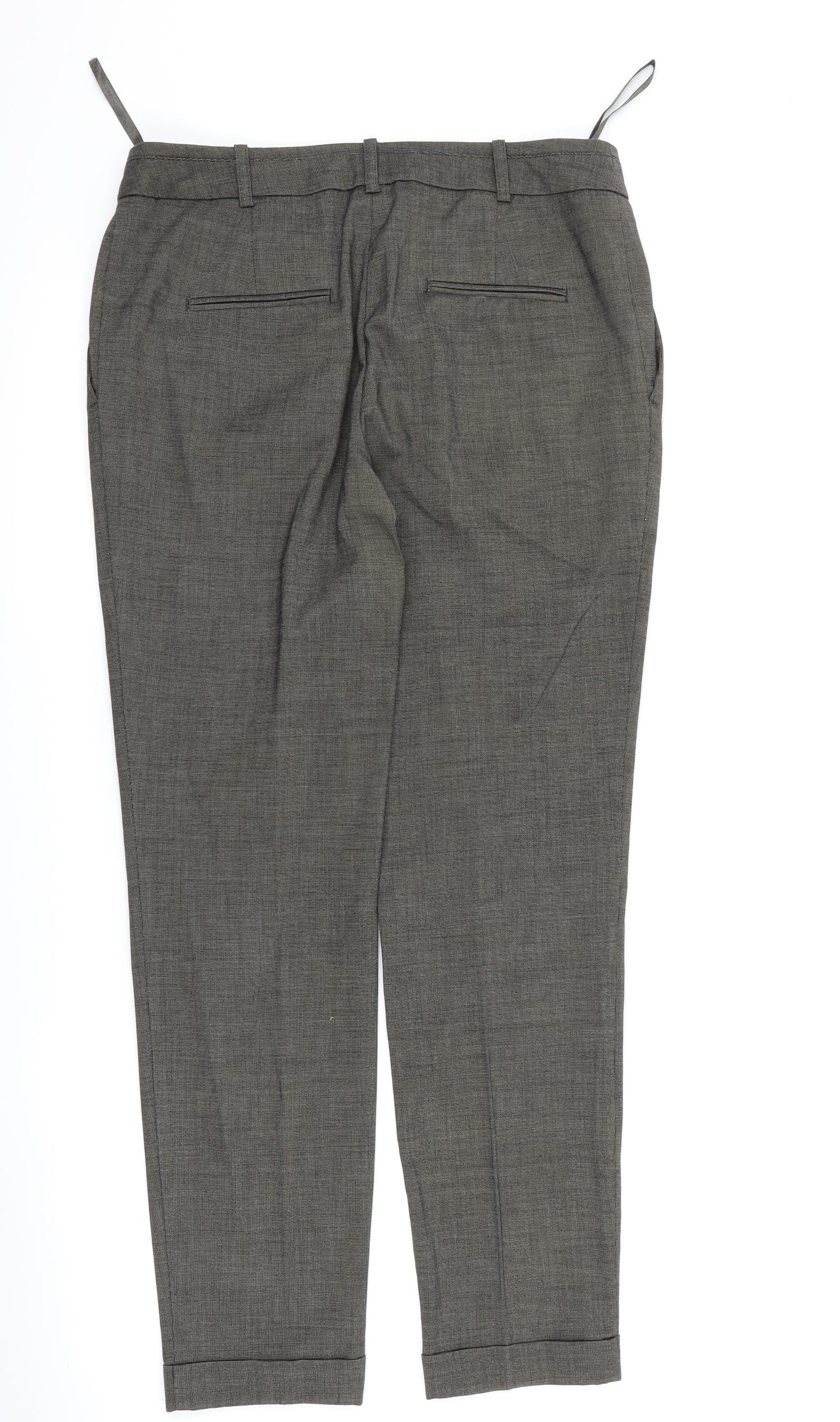 NEXT Womens Grey   Trousers  Size 8 L26 in