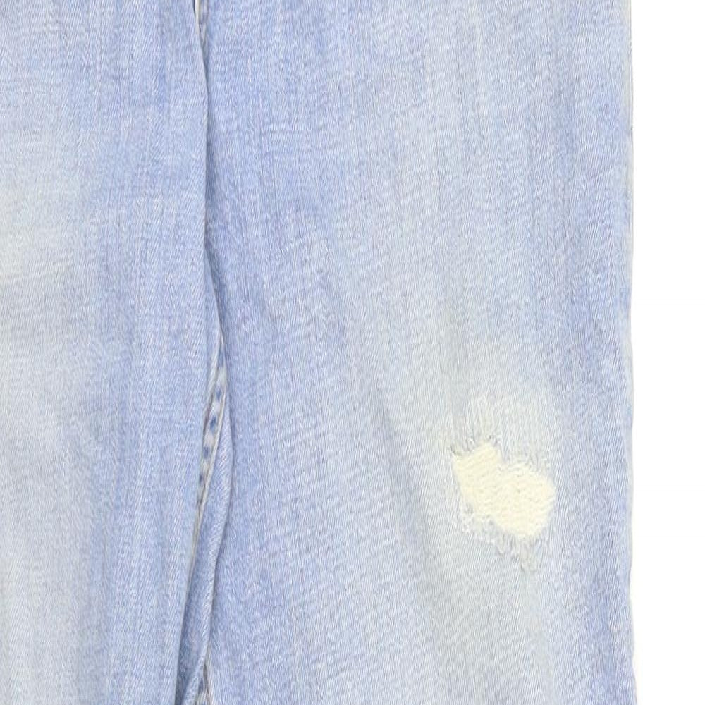 River Island Womens Blue  Denim Mom Jeans Size 8 L28 in