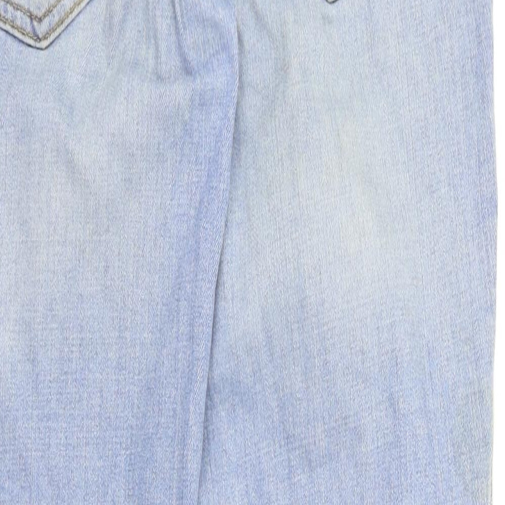 River Island Womens Blue  Denim Mom Jeans Size 8 L28 in