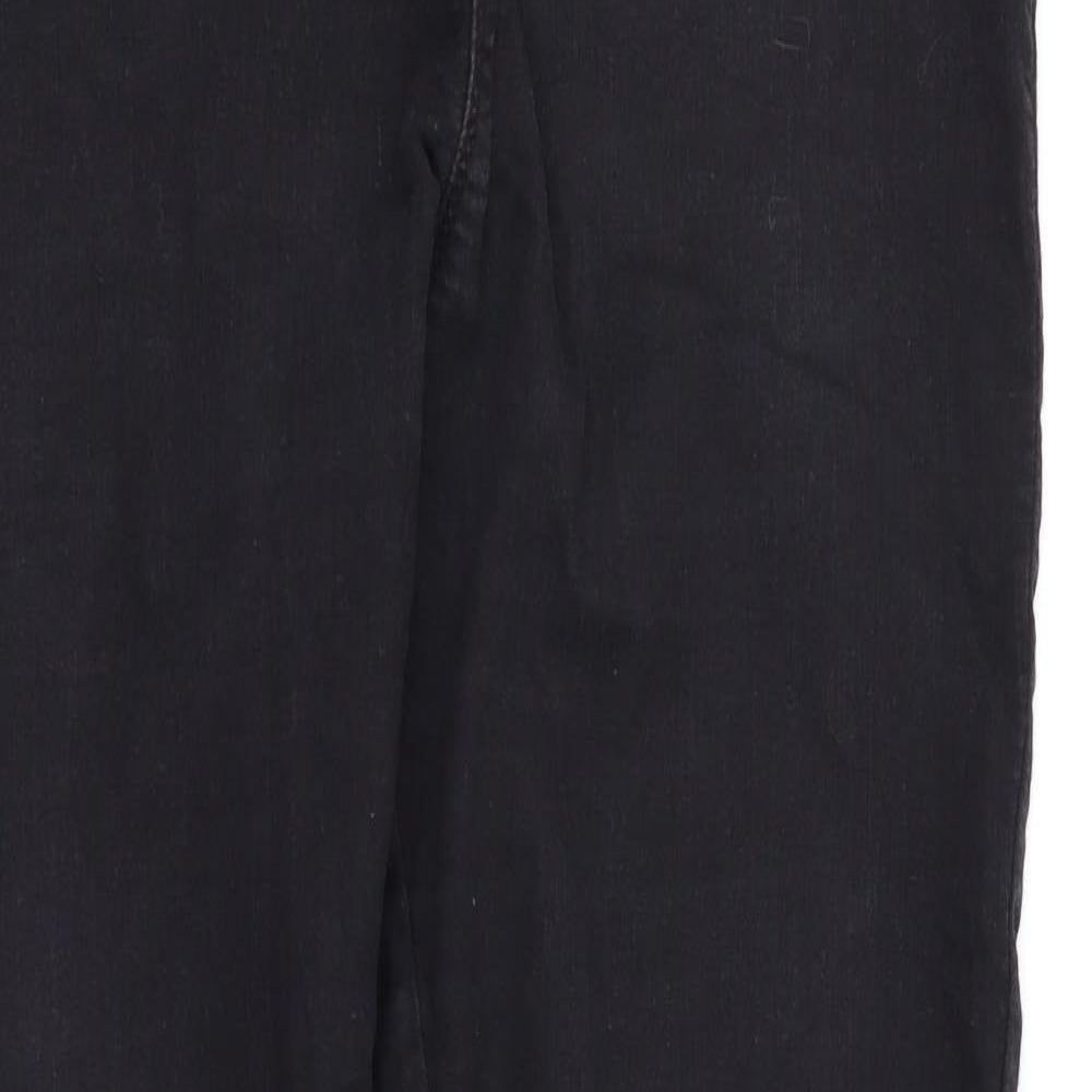 Papaya Womens Black  Denim Jegging Jeans Size 16 L29 in