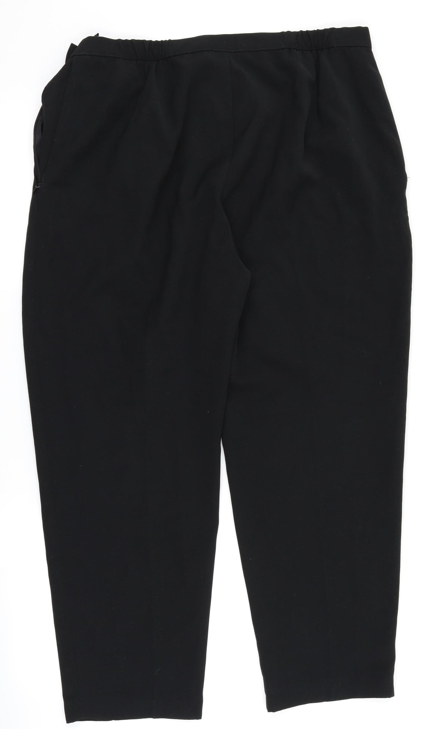 Marks and Spencer Womens Black   Trousers  Size 18 L27 in