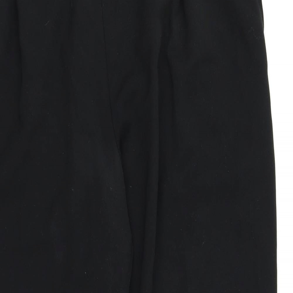 Marks and Spencer Womens Black   Trousers  Size 18 L27 in