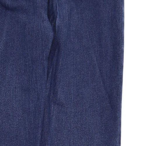 BS Fashion Womens Blue  Denim Capri Jeans Size 28 in L26 in