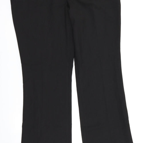 Marks and Spencer Womens Black   Trousers  Size 12 L29 in
