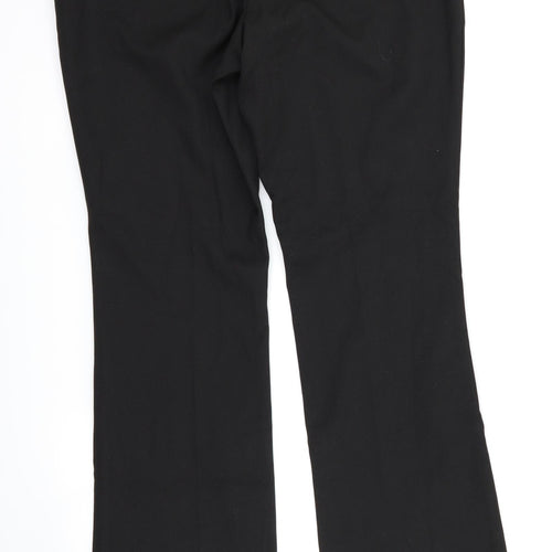 Marks and Spencer Womens Black   Trousers  Size 12 L29 in