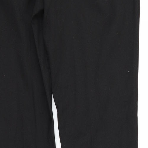 Marks and Spencer Womens Black   Trousers  Size 12 L29 in
