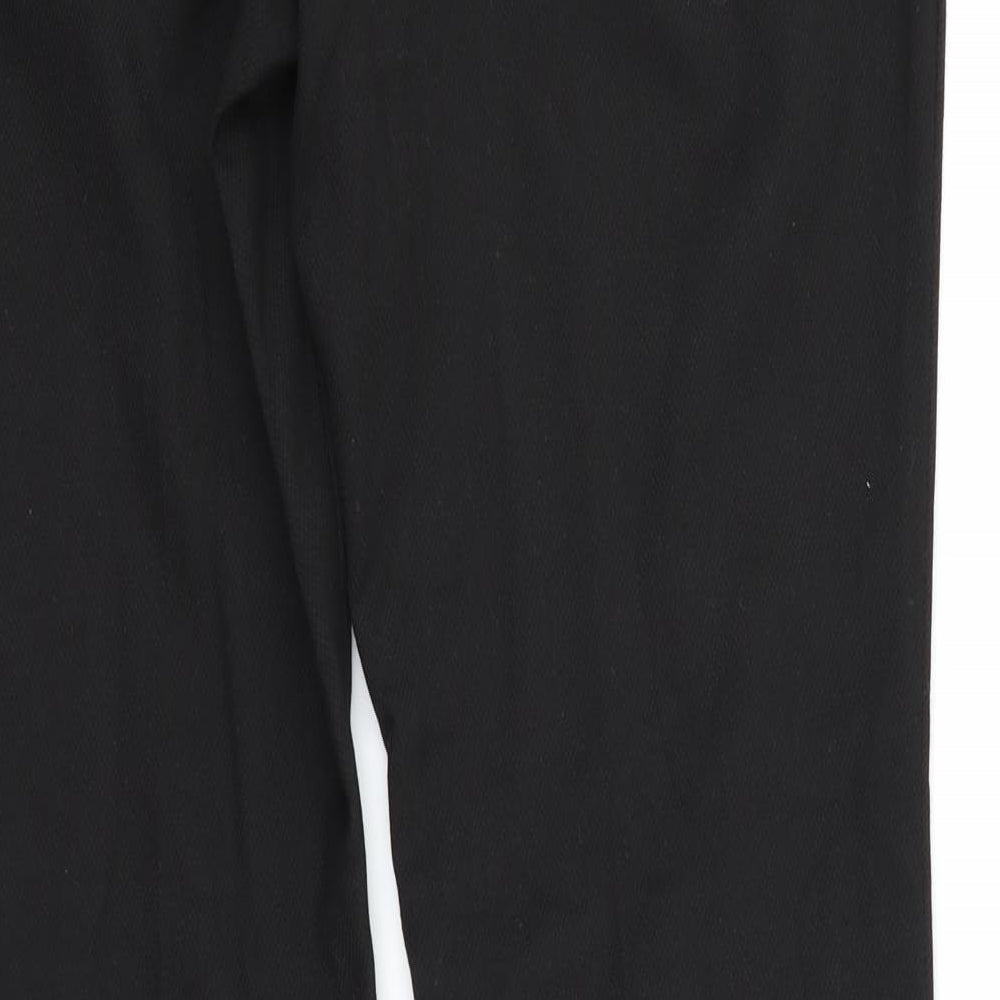 Marks and Spencer Womens Black   Trousers  Size 12 L29 in