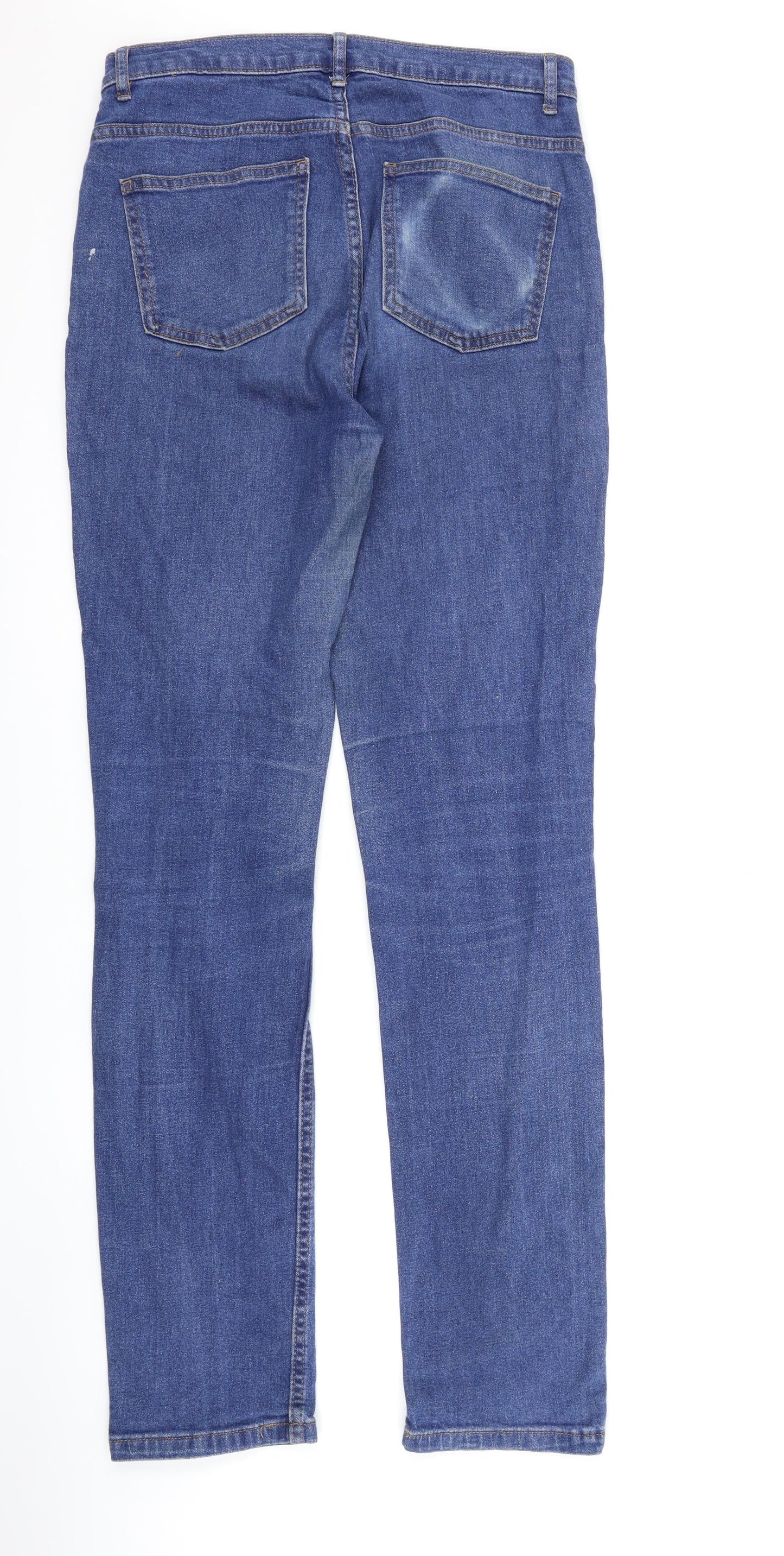 Marks and Spencer Womens Blue  Denim Skinny Jeans Size 10 L31 in