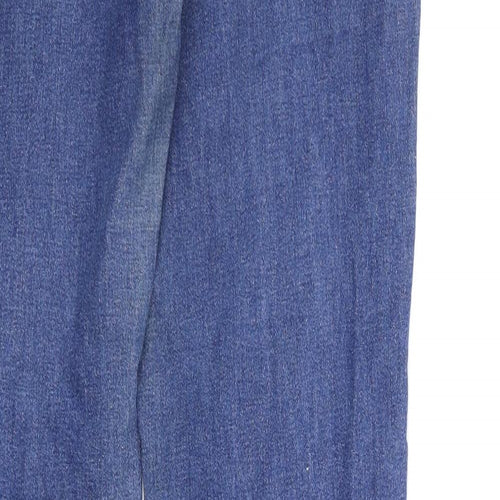 Marks and Spencer Womens Blue  Denim Skinny Jeans Size 10 L31 in