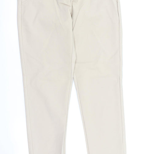 Ashley Brooke Womens Beige   Trousers  Size 8 L27 in
