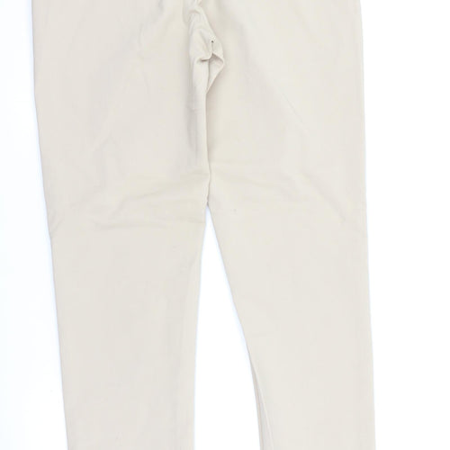 Ashley Brooke Womens Beige   Trousers  Size 8 L27 in