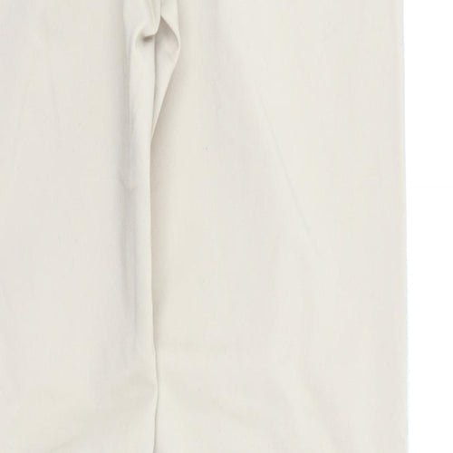 Ashley Brooke Womens Beige   Trousers  Size 8 L27 in