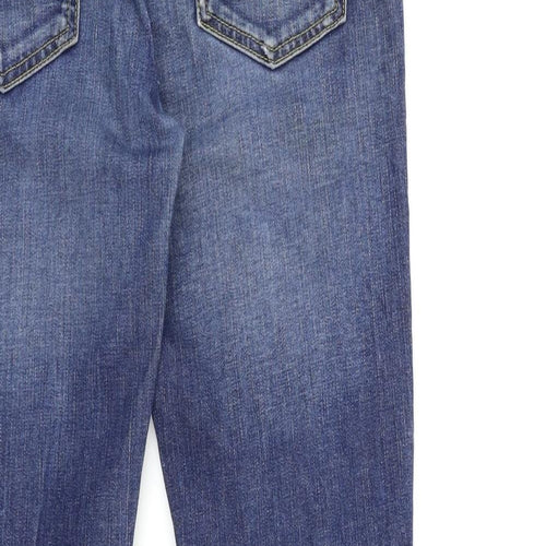 Fat Face Womens Blue  Denim Skinny Jeans Size 10 L28 in