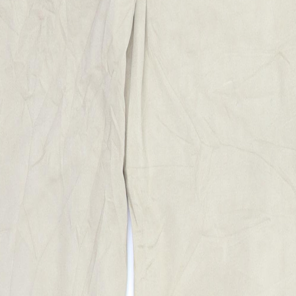 FB Sister Womens Beige   Chino Trousers Size M L27 in