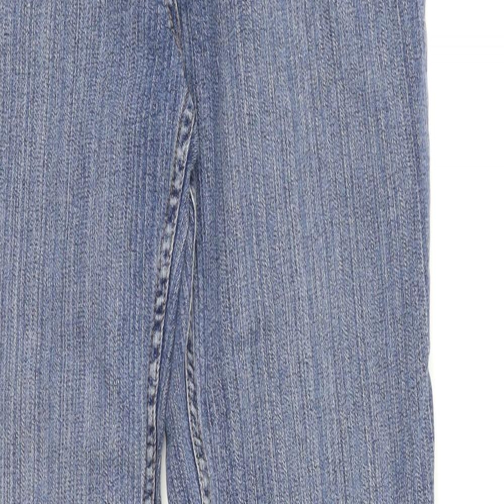 Casual Basix Womens Blue  Denim Bootcut Jeans Size 12 L31 in