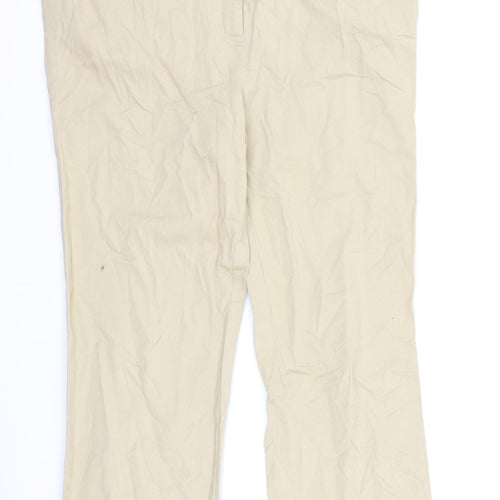 Atelier Womens Beige   Chino Trousers Size 36 L25 in