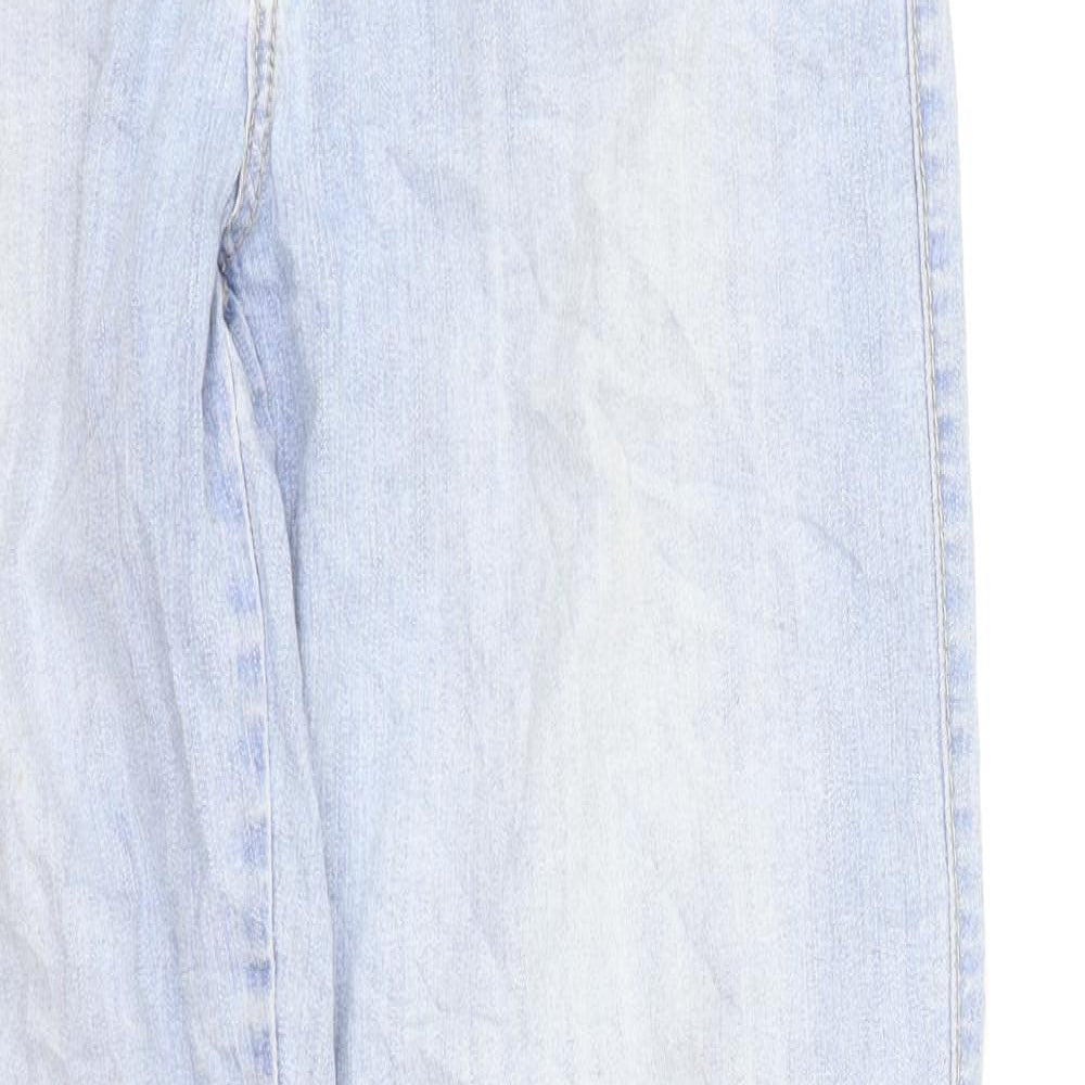 Flash jeans Womens Blue  Denim Straight Jeans Size 28 in L29 in