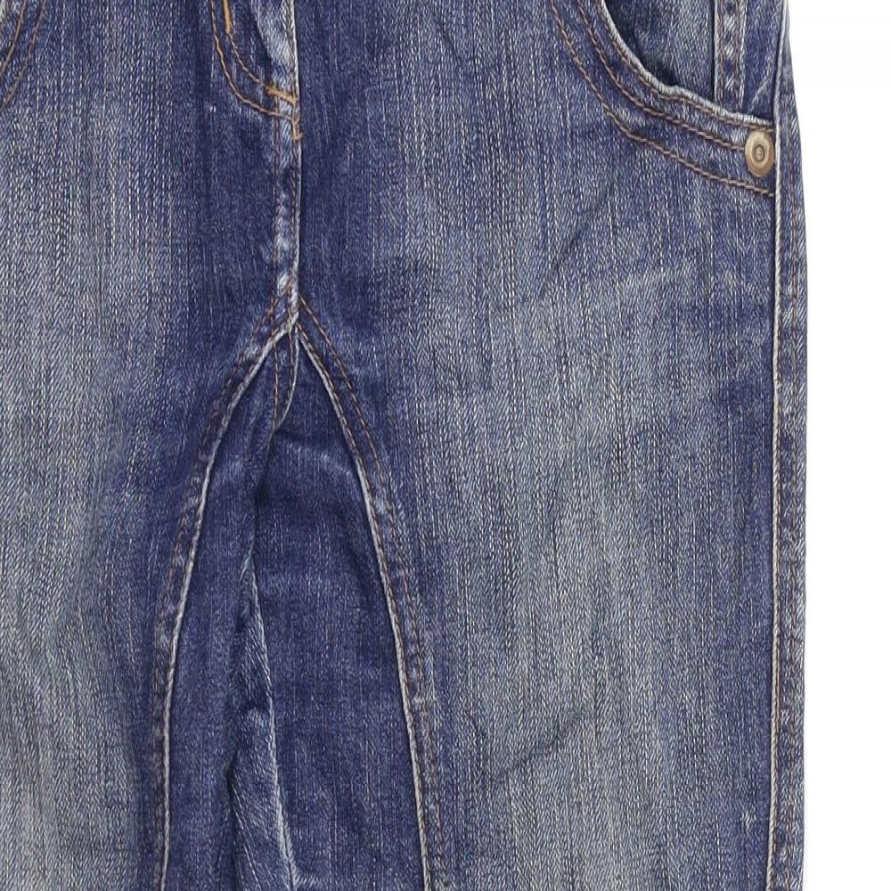 s.Oliver Womens Blue  Denim Cropped Jeans Size 30 in L23 in