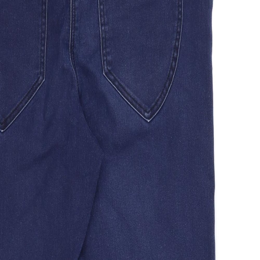 Bonmarché Womens Blue  Denim Skinny Jeans Size 16 L27 in