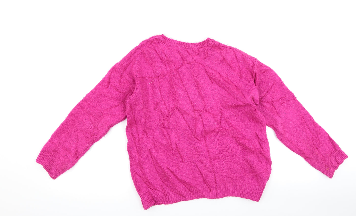 George Girls Purple   Pullover Jumper Size 8-9 Years  - love