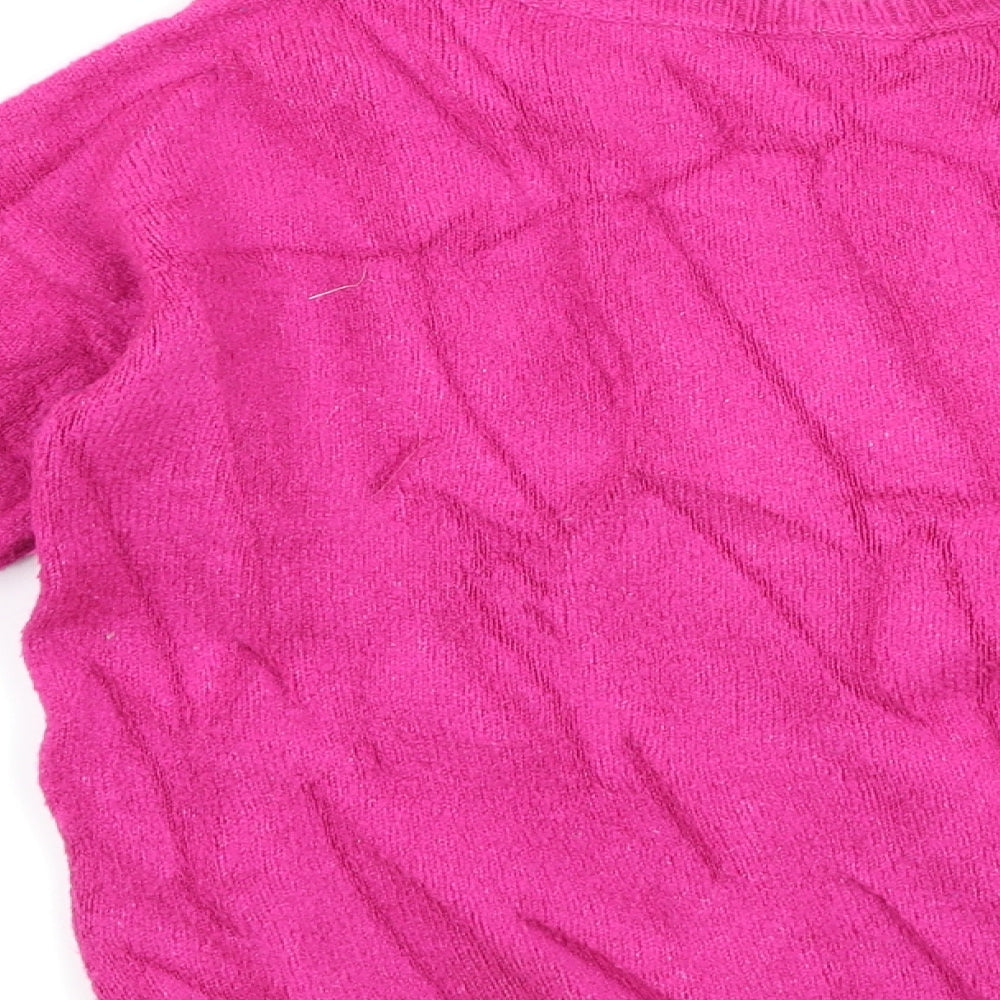 George Girls Purple   Pullover Jumper Size 8-9 Years  - love