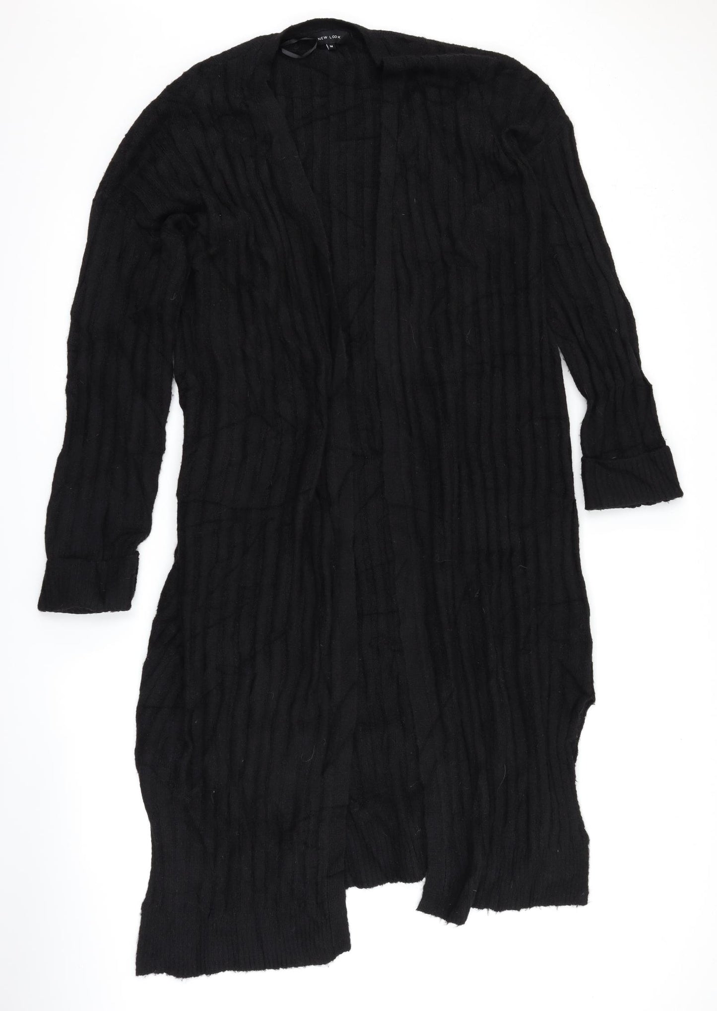 New Look Womens Black   Jacket Coatigan Size M